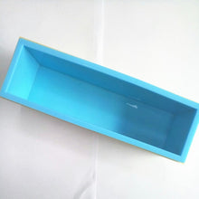 Load image into Gallery viewer, 1200g Silicone Soap Mould Rectangular Toast Loaf Mold Handmade Form Soap Making Tool Supplies Wooden Box Cake Decorating Tools
