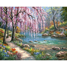 Load image into Gallery viewer, GATYZTORY 40×50CM DIY Painting By Numbers Picture Colouring Zero Basis HandPainted Oil Painting Unique Gift Home Decor
