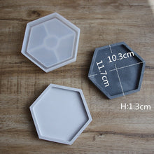Load image into Gallery viewer, Silicone Molds for Concrete Cement Pots DIY Round Planter Pot Mold Garden Vase Molds
