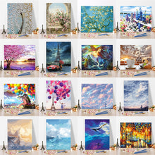 Load image into Gallery viewer, Imagine Scenery Paint By Numbers Hand Painted Home Decor Kits Drawing Canvas DIY Oil Coloring Painting Pictures By Numbers
