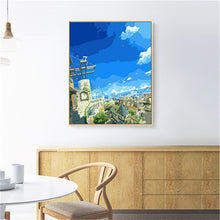 Load image into Gallery viewer, Imagine Scenery Paint By Numbers Hand Painted Home Decor Kits Drawing Canvas DIY Oil Coloring Painting Pictures By Numbers
