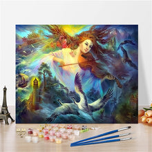 Load image into Gallery viewer, Imagine Scenery Paint By Numbers Hand Painted Home Decor Kits Drawing Canvas DIY Oil Coloring Painting Pictures By Numbers
