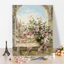 Load image into Gallery viewer, Imagine Scenery Paint By Numbers Hand Painted Home Decor Kits Drawing Canvas DIY Oil Coloring Painting Pictures By Numbers
