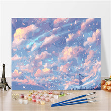 Load image into Gallery viewer, Imagine Scenery Paint By Numbers Hand Painted Home Decor Kits Drawing Canvas DIY Oil Coloring Painting Pictures By Numbers
