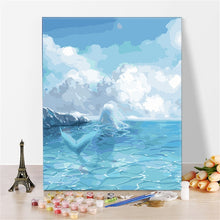 Load image into Gallery viewer, Imagine Scenery Paint By Numbers Hand Painted Home Decor Kits Drawing Canvas DIY Oil Coloring Painting Pictures By Numbers
