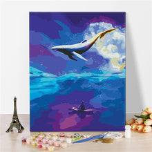 Load image into Gallery viewer, Imagine Scenery Paint By Numbers Hand Painted Home Decor Kits Drawing Canvas DIY Oil Coloring Painting Pictures By Numbers
